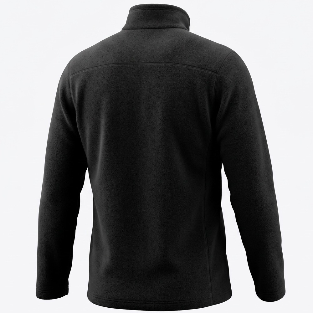 Patagonia Mens Micro D Quarter-Zip Fleece Pullover Black 26176 Size Large - Picture 2 of 8